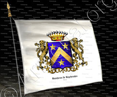 drapeau-BAUCHERON de LECHEROLLES_Berry_France (2)