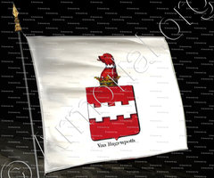 drapeau-VAN HUGENPOTH_Armorial royal des Pays-Bas_Europe