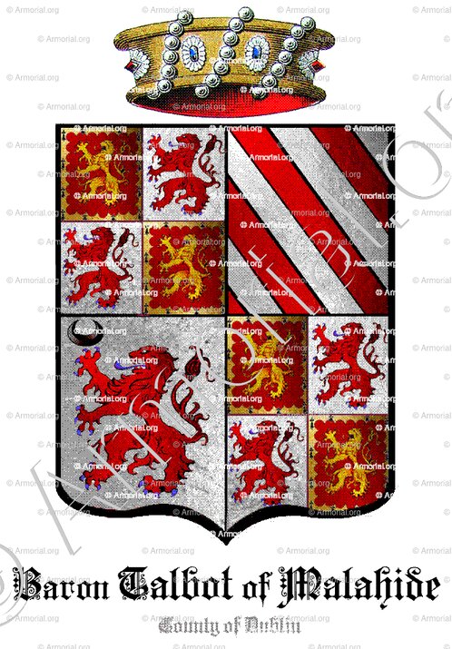 BaronTALBOT of MALAHIDE_Cunty of Dublin_Irland