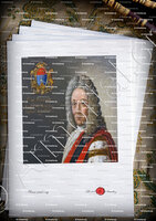 velin-d-Arches-de BRANQUE_Ecuyer du Roy et Capitoul de Toulose, 1709._France