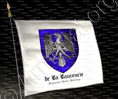 drapeau-De LA LAURENCIE_Angoumois, Poitou, Saintonge._France (1)