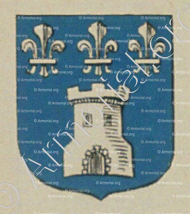 La Seigneurie de Sourbourg (Surbourg) (Alsace)_Blason enregistré sous le règne de Louis XIV_France 