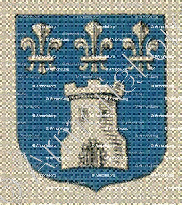 La Seigneurie de Sourbourg (Surbourg) (Alsace)_Blason enregistré sous le règne de Louis XIV_France 