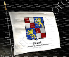drapeau-FRANCK zu Vilswörth und Troschelhammer_Oberpfalz, Bayern_Deutschland