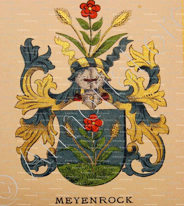 MEYENROCK_Wappenbuch der Stadt Basel . B.Meyer Knaus 1880_Schweiz 