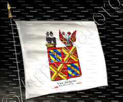 drapeau-VAN IMBYZE VAN BATENBURG_Armorial royal des Pays-Bas_Europe