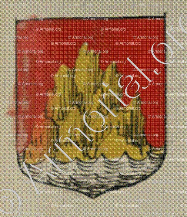 HITSCHELER (Alsace)_Blason enregistré sous le règne de Louis XIV_France 