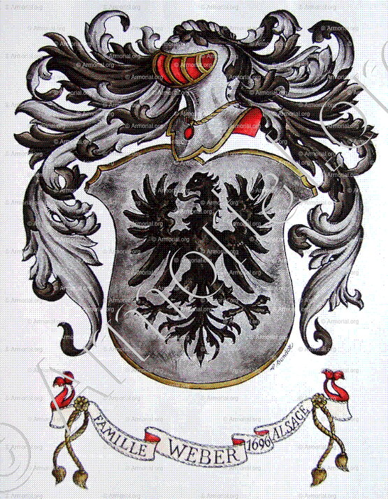 WEBER_Alsace, 1696 (Armorial Daniel Sandoz, 1996)._France