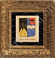 cadre-ancien-or-ESTIENNE MONTLUC DE LA RIVIERE_Noblesse d'Empire._France