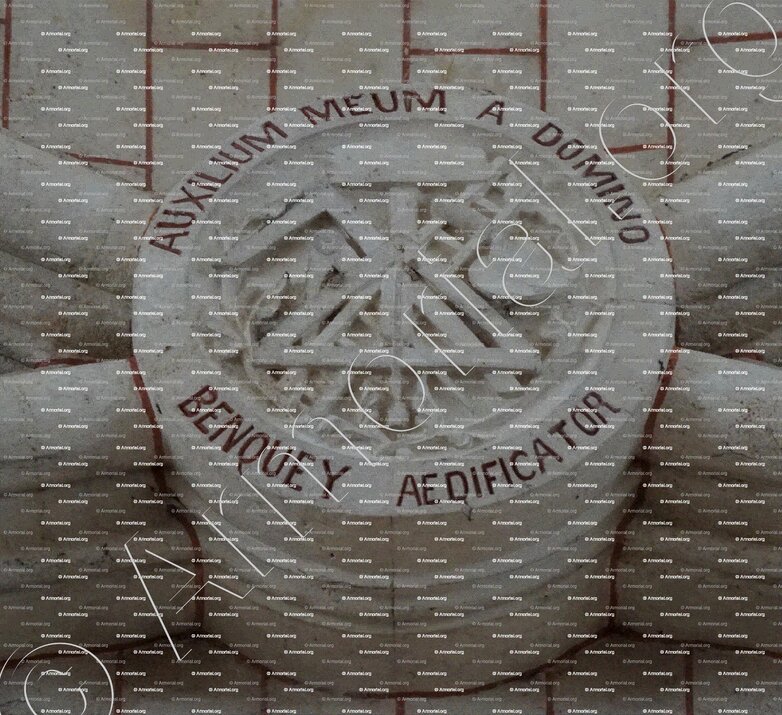 BENQUEY_Clé de voute. Eglise de Reignac de Blaye (Gironde)_France