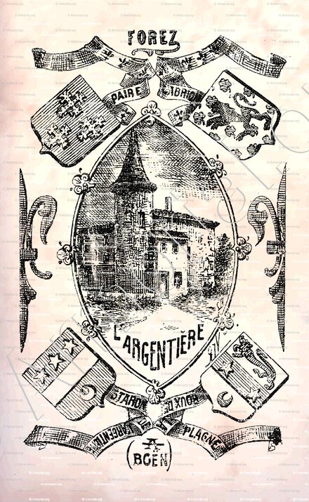 L'ARGENTIERE_Château de L'Argentière (Forez)_France ()