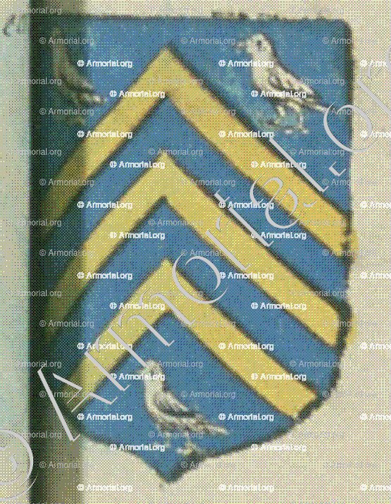 GEGUIN (La Rochelle)_Blason enregistré sous le règne de Louis XIV._France