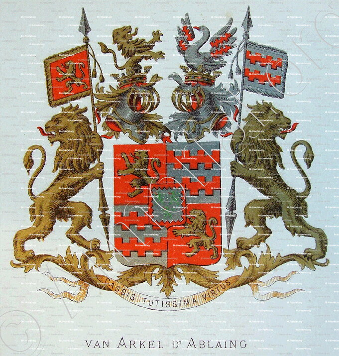 ARKEL d'ABLAING_Wapenboek van den Nederlandschen Adel. (J.B. Rietstap)._Nederland (ii)