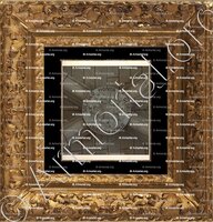 cadre-ancien-or-CHASSAIN_Clé de voute. Eglise de Reignac de Blaye (Gironde)_France