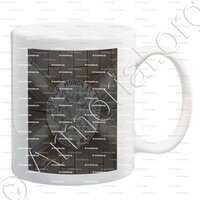 mug-CHASSAIN_Clé de voute. Eglise de Reignac de Blaye (Gironde)_France