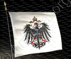 drapeau-DEUTSCHER REICHSADLER_Deutsches Kaiserreich_Deutschland