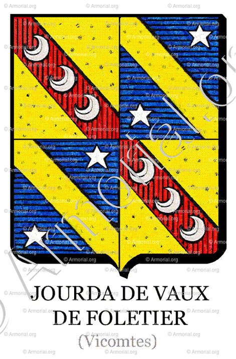 JOURDA de VAUX de FOLETIER (Vicomtes)_Languedoc._France (3)