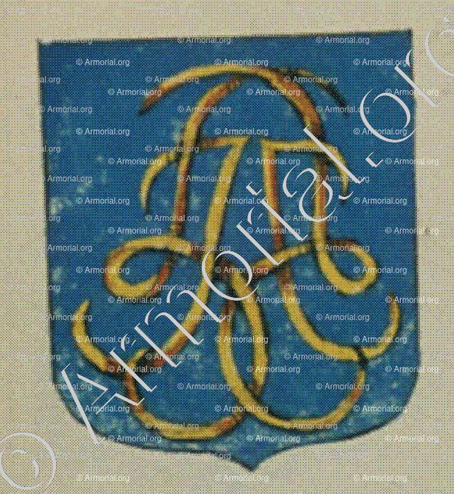 HOBENSTRICKER (Alsace)_Blason enregistré sous le règne de Louis XIV_France 