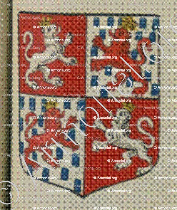 La Seigneurie de Welfersheim (Alsace)_Blason enregistré sous le règne de Louis XIV_France 