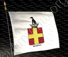 drapeau-VAN LYNDEN_Armorial royal des Pays-Bas_Europe