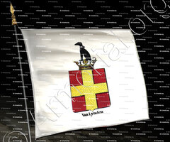 drapeau-VAN LYNDEN_Armorial royal des Pays-Bas_Europe