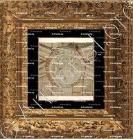 cadre-ancien-or-DONNET_Clé de voute. Eglise de Reignac de Blaye (Gironde)_France