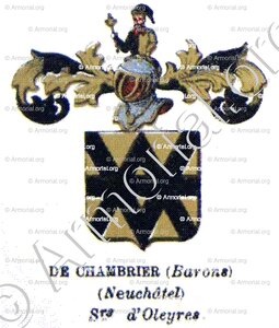 De CHAMBRIER d'Oleyres (Barons)