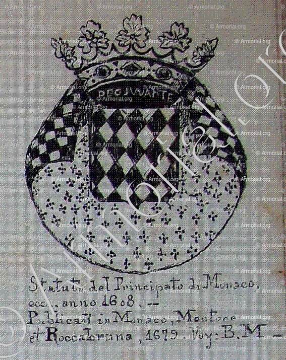 MONACO_Armorial Nice. (J. Casal, 1903) (Bibl. mun. de Nice) - France (iii)