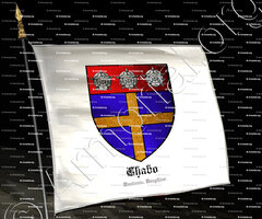 drapeau-CHABO ou CHABOU_Nantouin. Dauphiné._France