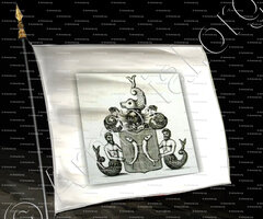 drapeau-CABILLIAU_Brabant, Bayern, _Belgique, Deutschland. ()