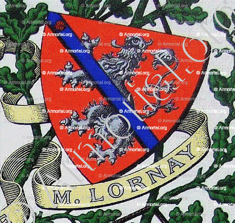 MENTHON LORNAY_Armorial et Nobiliaire de Savoie. (Cte de Foras)_France
