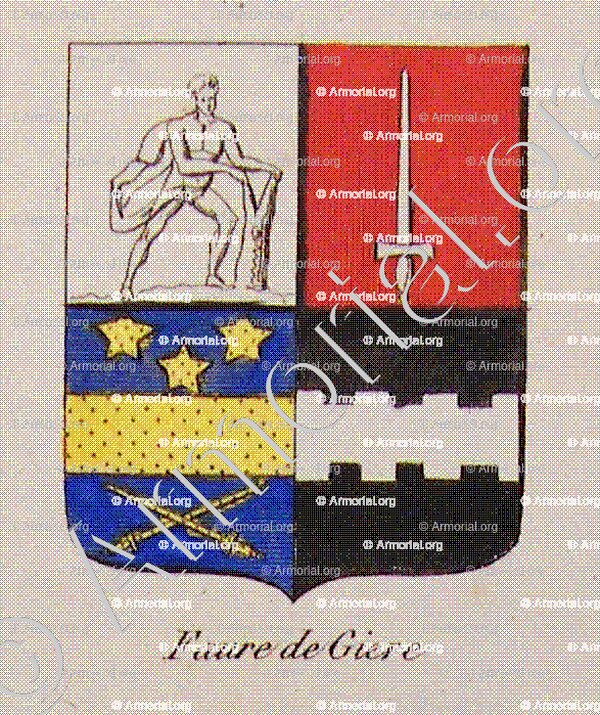 FAURE DE GIERE_Noblesse d'Empire._France
