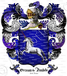 ORCEAU de FONTETE