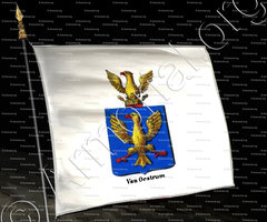 drapeau-VAN OESTRUM_Armorial royal des Pays-Bas_Europe