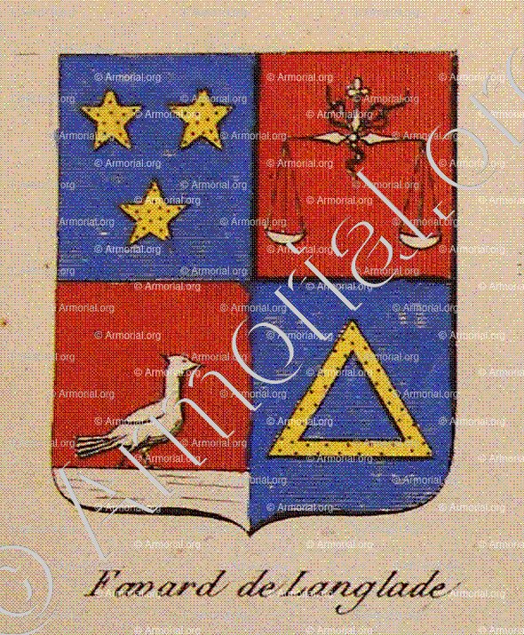 FAVARD DE LANGLADE_Noblesse d'Empire._France