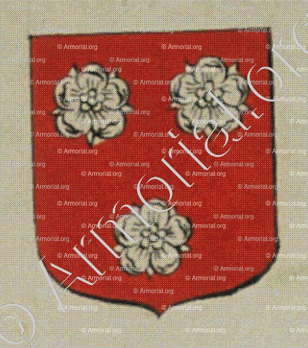 HOCQUART (Alsace)_Blason enregistré sous le règne de Louis XIV_France 