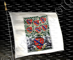 drapeau-MENTHON MENTHON_Armorial et Nobiliaire de Savoie. (Cte de Foras)_France 