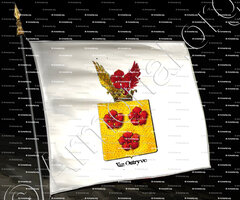 drapeau-VAN OUTRYVE_Armorial royal des Pays-Bas_Europe