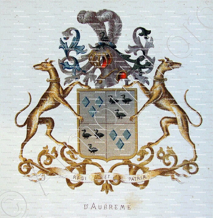 AUBREME_Wapenboek van den Nederlandschen Adel. (J.B. Rietstap)._Nederland (i)