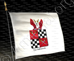 drapeau-VAN PAFFENRODE_Armorial royal des Pays-Bas_Europe