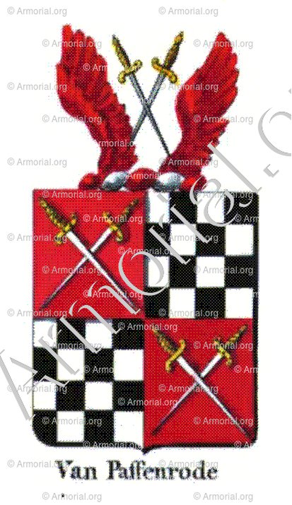 VAN PAFFENRODE_Armorial royal des Pays-Bas_Europe
