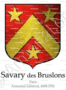 SAVARY des BRUSLONS