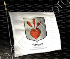 drapeau-SAVARY_Franche-Comté, 1696._France