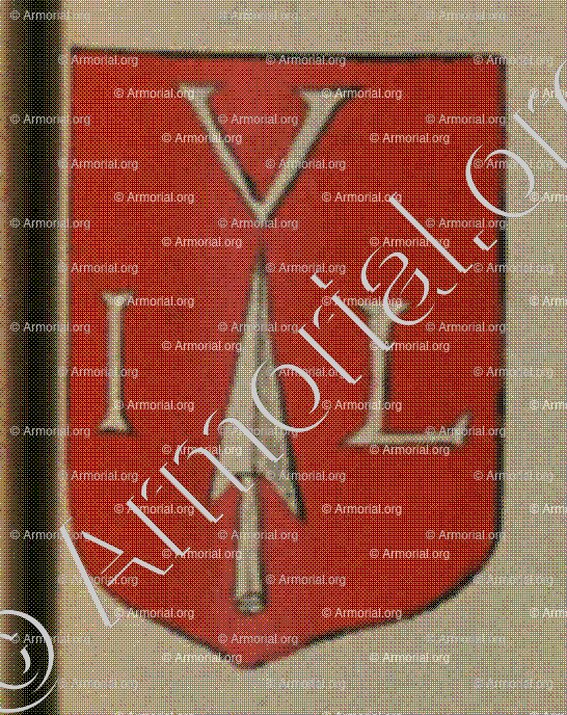 CUTZLER_Blason enregistré sous le règne de Louis XIV_France