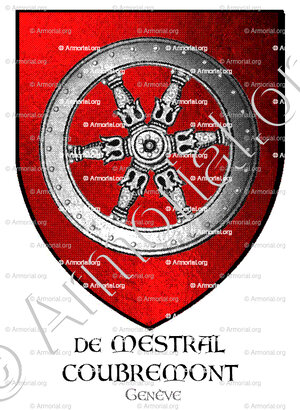 de MESTRAL COUBREMONT_Genève_Suisse  . 