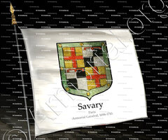 drapeau-SAVARY_Paris, 1696._France