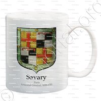 mug-SAVARY_Paris, 1696._France