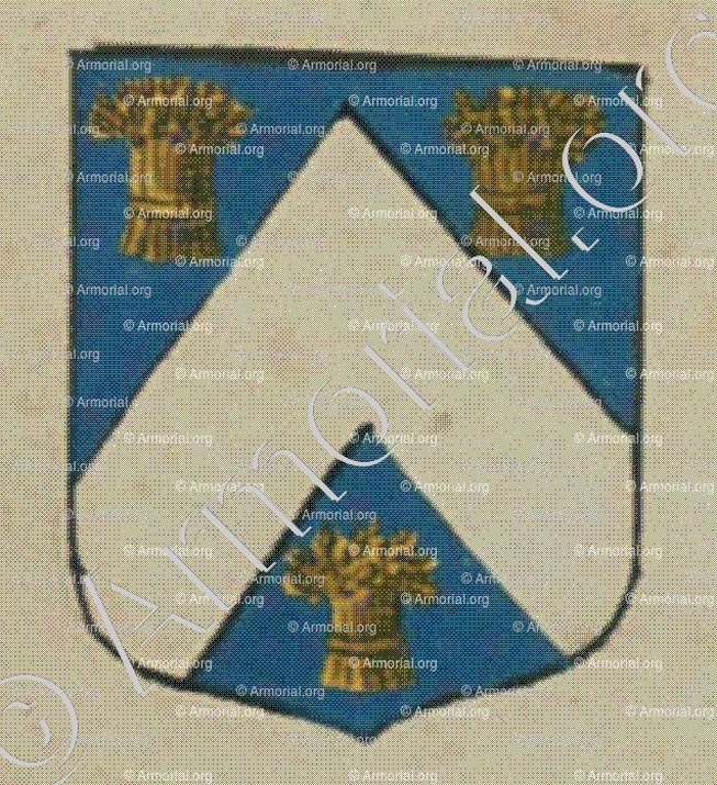 La Seigneurie d'Orchevillers (Alsace)_Blason enregistré sous le règne de Louis XIV_France 
