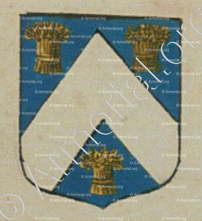 La Seigneurie d'Orchevillers (Alsace)_Blason enregistré sous le règne de Louis XIV_France 