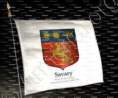 drapeau-SAVARY_Paris, Île-de-France, 1696._France
